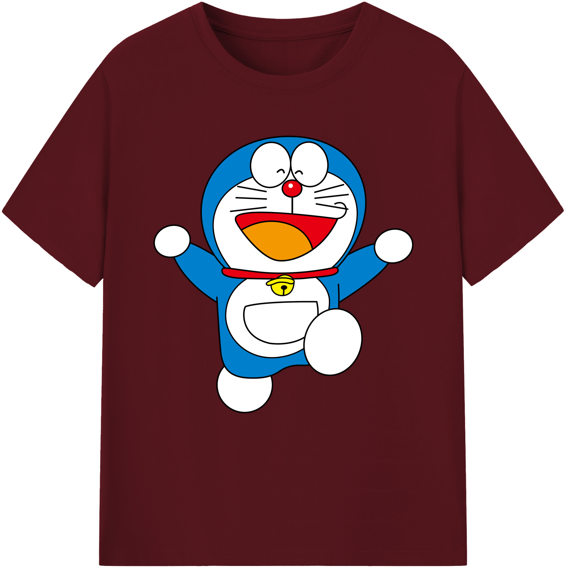 （画像用） ドラえもん Doraemon 綿100％半袖Tシャツ（フロントプリント）
